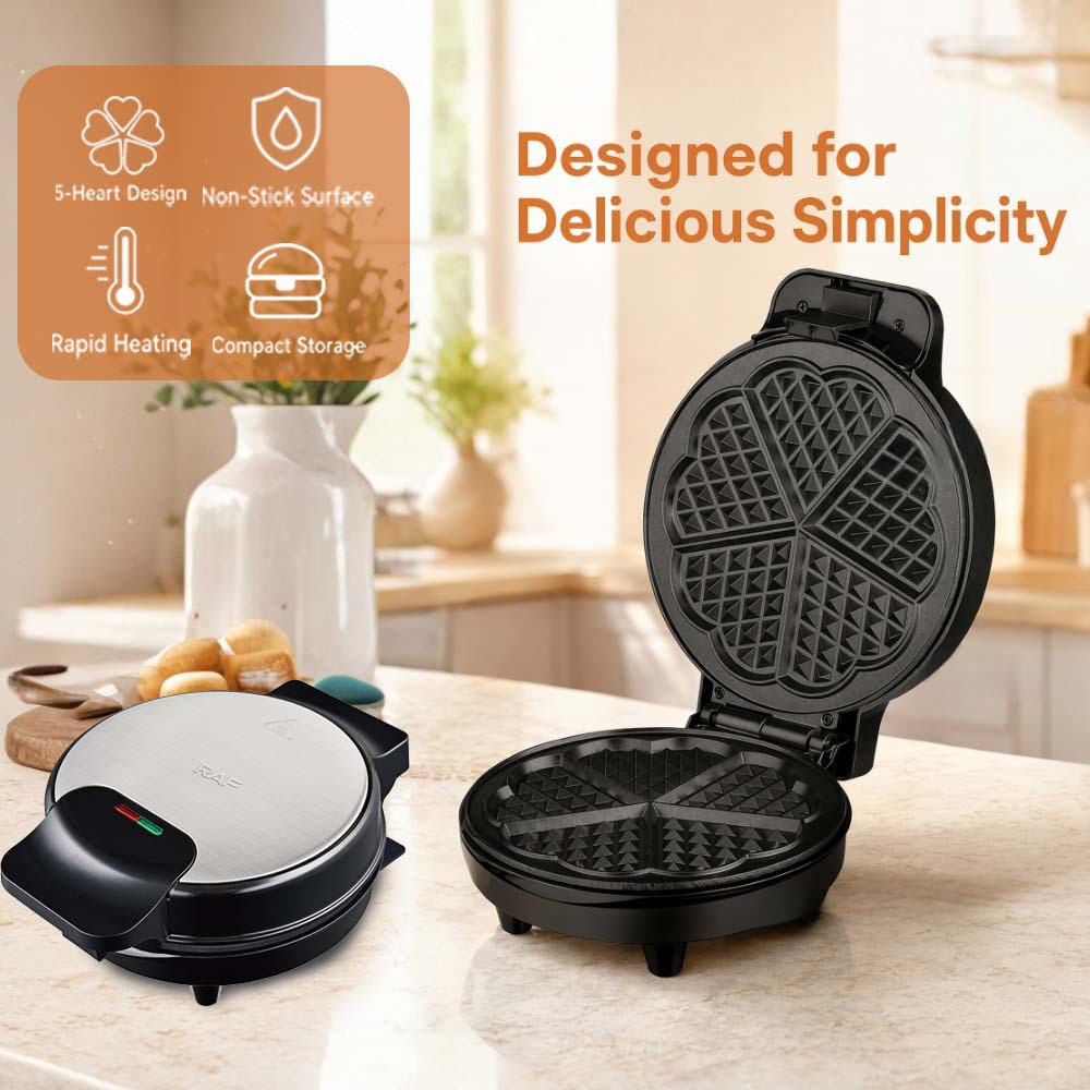 Mini Waffle Maker Machine - Transgraniczna domowa maszyna do przygotowywania śniadań,